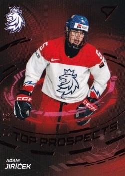 Adam Jiricek Reprezentace Hokejove Cesko 2024 SportZoo Top Prospects /25 #TP-4