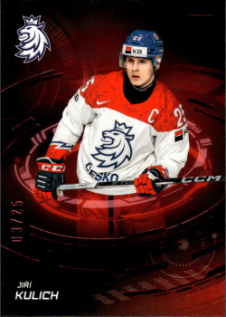 Jiri Kulich Reprezentace Hokejove Cesko 2024 SportZoo Top Prospects /25 #TP-7