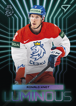 Ronald Knot Reprezentace Hokejove Cesko 2024 SportZoo Luminous Blue #LS-09