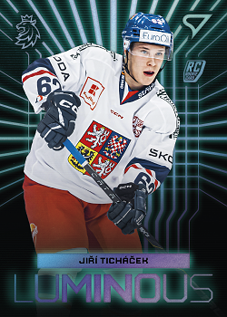 Jiri Tichacek Reprezentace Hokejove Cesko 2024 SportZoo Luminous Blue #LS-13