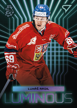 Lukas Radil Reprezentace Hokejove Cesko 2024 SportZoo Luminous Blue #LS-23