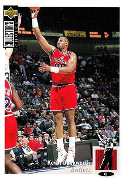 Kevin Duckworth Washington Bullets 1994/95 UD Collector's Choice NBA #75
