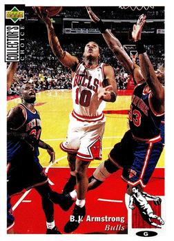 B.J. Armstrong Chicago Bulls 1994/95 UD Collector's Choice NBA #80