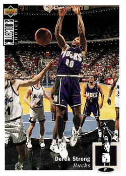 Derek Strong Milwaukee Bucks 1994/95 UD Collector's Choice NBA #83