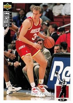 Richard Petruska Houston Rockets 1994/95 UD Collector's Choice NBA #92