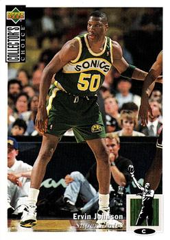 Ervin Johnson Seattle SuperSonics 1994/95 UD Collector's Choice NBA #94