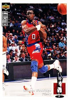 Orlando Woolridge Philadelphia 76ers 1994/95 UD Collector's Choice NBA #96