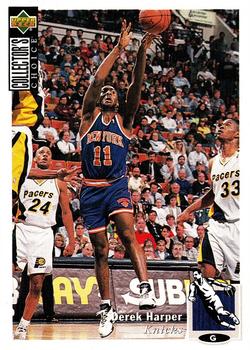 Derek Harper New York Knicks 1994/95 UD Collector's Choice NBA #99