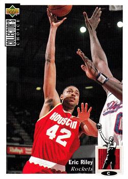 Eric Riley Houston Rockets 1994/95 UD Collector's Choice NBA #105