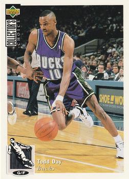 Todd Day Milwaukee Bucks 1994/95 UD Collector's Choice NBA #110