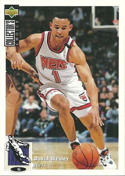 David Wesley New Jersey Nets 1994/95 UD Collector's Choice NBA #112