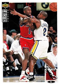Doug Overton Washington Bullets 1994/95 UD Collector's Choice NBA #114