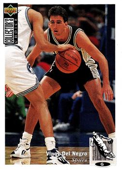 Vinny Del Negro San Antonio Spurs 1994/95 UD Collector's Choice NBA #115