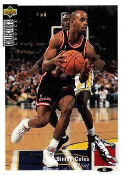 Bimbo Coles Miami Heat 1994/95 UD Collector's Choice NBA #118