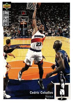 Cedric Ceballos Phoenix Suns 1994/95 UD Collector's Choice NBA #123