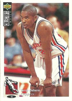 Terry Dehere Los Angeles Clippers 1994/95 UD Collector's Choice NBA #128