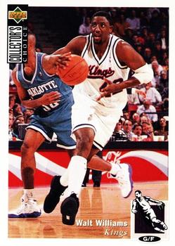 Walt Williams Sacramento Kings 1994/95 UD Collector's Choice NBA #137