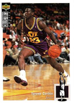 Tyrone Corbin Utah Jazz 1994/95 UD Collector's Choice NBA #138