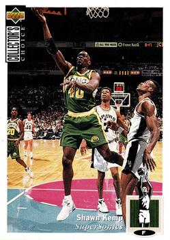 Shawn Kemp Seattle SuperSonics 1994/95 UD Collector's Choice NBA #140