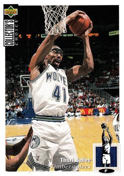 Thurl Bailey Minnesota Timberwolves 1994/95 UD Collector's Choice NBA #141