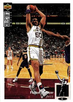 Felton Spencer Utah Jazz 1994/95 UD Collector's Choice NBA #150