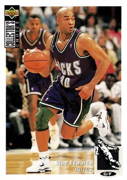 Blue Edwards Milwaukee Bucks 1994/95 UD Collector's Choice NBA #152