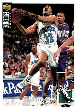 Hersey Hawkins Charlotte Hornets 1994/95 UD Collector's Choice NBA #156