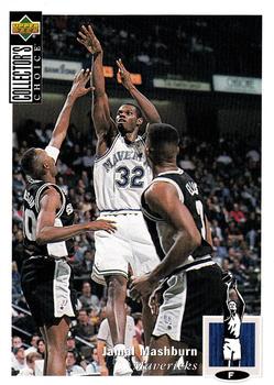 Jamal Mashburn Dallas Mavericks 1994/95 UD Collector's Choice NBA #157