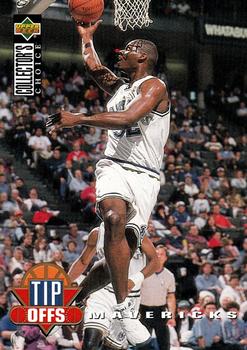 Jamal Mashburn Dallas Mavericks 1994/95 UD Collector's Choice NBA #171