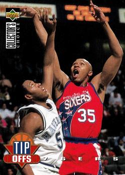 Clarence Weatherspoon Philadelphia 76ers 1994/95 UD Collector's Choice NBA #185