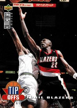 Clyde Drexler Portland Trail Blazers 1994/95 UD Collector's Choice NBA #187