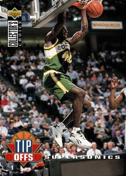 Shawn Kemp Seattle SuperSonics 1994/95 UD Collector's Choice NBA #190