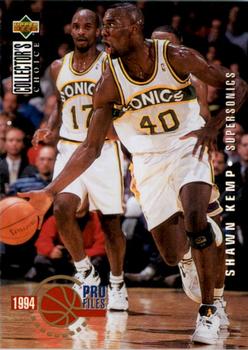 Shawn Kemp Seattle SuperSonics 1994/95 UD Collector's Choice NBA #203
