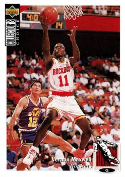 Vernon Maxwell Houston Rockets 1994/95 UD Collector's Choice NBA #211