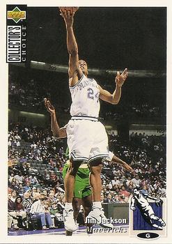 Jim Jackson Dallas Mavericks 1994/95 UD Collector's Choice NBA #224
