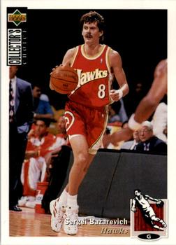 Sergei Bazarevich Atlanta Hawks 1994/95 UD Collector's Choice NBA #226