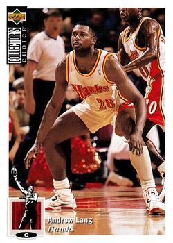 Andrew Lang Atlanta Hawks 1994/95 UD Collector's Choice NBA #228