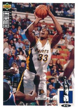 Antonio Davis Indiana Pacers 1994/95 UD Collector's Choice NBA #233