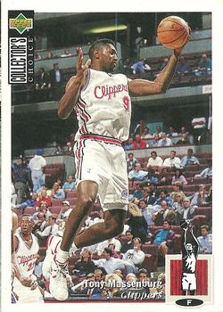 Tony Massenburg Los Angeles Clippers 1994/95 UD Collector's Choice NBA #235