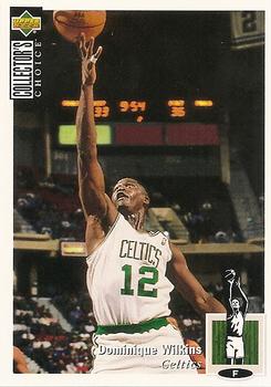Dominique Wilkins Boston Celtics 1994/95 UD Collector's Choice NBA #247