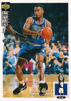 Andres Guibert Minnesota Timberwolves 1994/95 UD Collector's Choice NBA #251