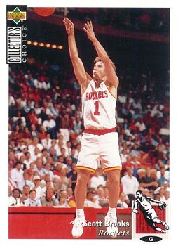Scott Brooks Houston Rockets 1994/95 UD Collector's Choice NBA #265