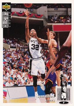 Sean Elliott San Antonio Spurs 1994/95 UD Collector's Choice NBA #273