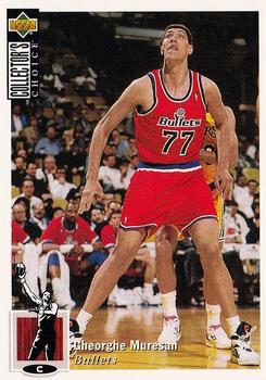 Gheorghe Muresan Washington Bullets 1994/95 UD Collector's Choice NBA #277