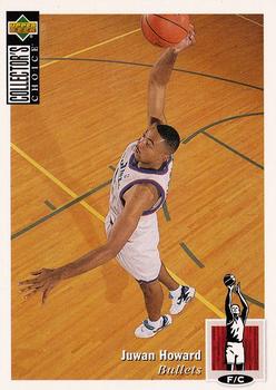 Juwan Howard Washington Bullets 1994/95 UD Collector's Choice NBA #278