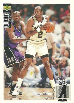 Moses Malone San Antonio Spurs 1994/95 UD Collector's Choice NBA #281