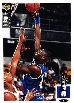 Lorenzo Williams Dallas Mavericks 1994/95 UD Collector's Choice NBA #288