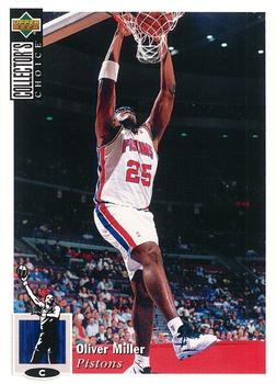 Oliver Miller Detroit Pistons 1994/95 UD Collector's Choice NBA #293