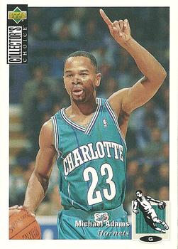 Michael Adams Charlotte Hornets 1994/95 UD Collector's Choice NBA #294