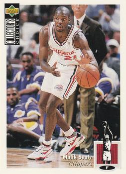 Malik Sealy Los Angeles Clippers 1994/95 UD Collector's Choice NBA #297